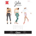 Patron jalie 3887 pantalon short legging sport dcoupe ceinture pour femmes - jalie - mondial tissus