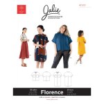 Patron jalie 4020 florence chemisier robe ample col rond grandes tailles pour enfant et adulte - jalie ...