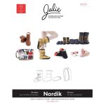 Patron jalie 4025 nordik botillon et pantoufle matelasse avec sac de transport pour enfant et adulte ...