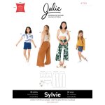 Patron jalie 4129 pantalon stretch  enfiler jambe ample ou short pour femmes et kids - jalie - mondial ...