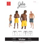 Patron jalie 4133 short maillot bain homme kids - jalie - mondial tissus