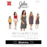 Patron jalie 4135 batrice dbardeurs sans manche robes fines bretelles pour enfant et adulte - jalie ...