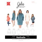 Patron jalie 4240 nathalie sweat - shirt et tunique col chemin pour enfant et adulte - mondial tissus ...
