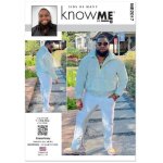 Patron know me 2017aa - veste coupe - vent homme du 34 au 42 fr - know me - mondial tissus