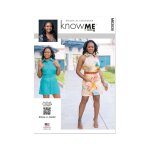 Patron know me me2030y5 robe et combinaison pour femmes 46 - 54 - know me - mondial tissus
