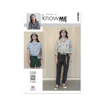 Patron know me me2041bb short et pantalon pour hommes 56 - 64 - know me - mondial tissus