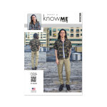 Patron know me me2056bb chemise 44 au 52 - know me - mondial tissus