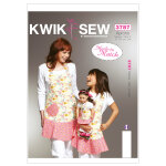 Patron kwik sew k3787os tablier adulte et enfant - kwik sew - mondial tissus