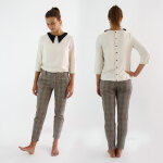Patron luna chemisier femme dos boutonn - du 36  46 - i am patterns - i am patterns - mondial tissus ...