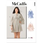 Patron m8602k5 robe baby au doll pour femme du 36 au 44 - mc call's - mccall's - mondial tissus