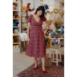 Patron march� aux fleurs robe femme du 34 au 52 - lise tailor - lise tailor - mondial tissus