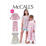 Patron mc call's 6831cce - robe, haut et pantalon enfant enfant de 3 � 6 ans - mccall's - mondial tissus ...