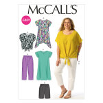 Patron mc call's 6971rr - ensemble haut, robe et pantalon du 46 au 52 - mccall's - mondial tissus