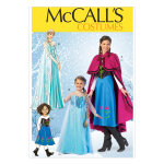 Patron mc call's 7000 - dguisement reine neige34 - 50 - mccall's - mondial tissus