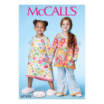 Patron mc call's 7496cl - haut, robe et pantalon enfant de 6  8 ans - mondial tissus