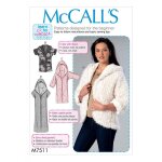 Patron mccall's m7511zz veste du 44 au 54 - mccall's - mondial tissus