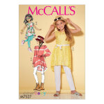 Patron mc call's 7527cce - tunique et collant enfant de 3  6 ans - mccall's - mondial tissus