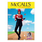 Patron mc call's 7556f5 - d�guisement femme du 44 au 52 - mccall's - mondial tissus