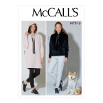 Patron mc call's 7816y - haut et robe trs amples  capuche, pantalon moulant et manteau pour chien 32 ...