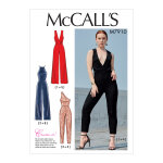 Patron mc call's 7910e5 - combinaison pantalon du 42 - 50 - mccall's - mondial tissus