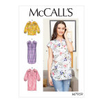 Patron mc call's 7959a5 - haut, tunique et robes pour jeune femme tailles du 34 au 42 - mccall's - mondial ...