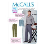 Patron mc call's 7987nyy - short et pantalon pour homme tailles du 46 au 54 - mccall's - mondial tissus ...