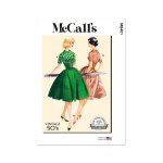 Patron mc call's 8401y5 - robes et jupes vintage du 46 au 54 - mccall's - mondial tissus