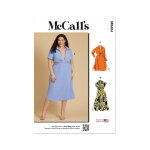 Patron mc call's 8404w3 - robe chemisier noue 56 au 68 - mccall's - mondial tissus