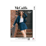 Patron mc call's 8410y5 - chemise boutone du 46 au 54 - mccall's - mondial tissus