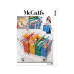 Patron mc call's 8420os - sacs avec goujons en bois - mccall's - mondial tissus