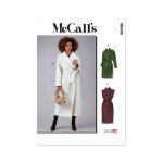 Patron mc call's 8438d5 - manteau et gilet du du 32 au 40 - mccall's - mondial tissus