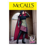 Patron mc call's m7645a5 costume d'poque femme 34 - 42 - mccall's - mondial tissus
