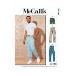 Patron mc call's m8264bb short et pantalon homme 36 - 42 - mccall's - mondial tissus
