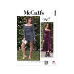 Patron mc call's m8436u5 robe portefeuille femme 44 - 54 - mccall's - mondial tissus