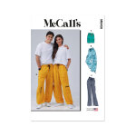 Patron mc call's m8458a pantalon et short cargo du 32 au 50 - mccall's - mondial tissus