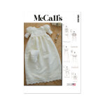 Patron mc call's m8460a robe bb de 3 mois  1 an - mccall's - mondial tissus