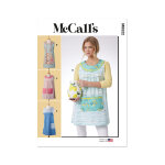 Patron mc call's m8522a tablier - mccall's - mondial tissus