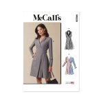Patron mc call's m8528k5 femme robe blazer 36 au 44 - mccall's - mondial tissus