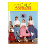 Patron mccall's 6101child jupes cercles enfant 3 - 6 ans - mccall's - mondial tissus