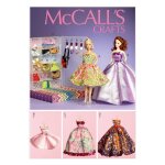 Patron mccall's 6903 vtements chics et accessoires pour poupes - mccall's - mondial tissus