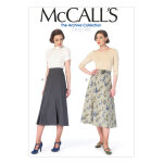 Patron mccall's 6993a5 jupe vintage 1930's midi et ceinture - femme 34 - 42 - mccall's - mondial tissus ...