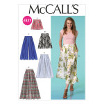 Patron mccall's 7131f5 patron de shorts et pantalons palazzo 44 au 52 - femme - mccall's - mondial tissus ...