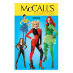 Patron mccall's 7269ax5 costumes de super - hrones 32 - 40 - femme - mccall's - mondial tissus