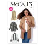 Patron mccall's 7332zz patron de vestes blazers pour femmes 44 - 54 - mccall's - mondial tissus