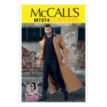 Patron mccall's 7374mww patron de longs manteaux princesses par yaya han 50 - 56 - homme - mccall's - ...
