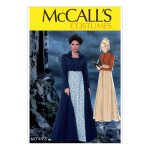 Patron mccall's 7493e5 patron de dguisements de l'poque rgence - femme 42 - 50 - mondial tissus