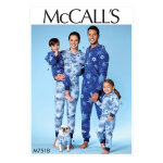 Patron mccall's 7518 patron combinaisons enfant de 3 - 8 ans - mccall's - mondial tissus