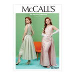 Patron mccall's 7897e5 robes de soire femme 42 - 50 - mccall's - mondial tissus