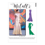 Patron mccall's 8038b5 robe femme sirne lunamccalls - learn to sew patterns - du 36 au 44 - mccall's ...