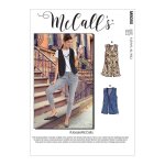 Patron mccall's 8050a veste gilet femme sans manches - de 36 au 50 - mccall's - mondial tissus
